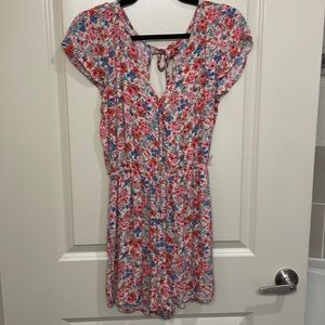 Floral jumpsuit S